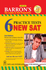 NewAge Barrons 6 Practice Tests for the New SAT